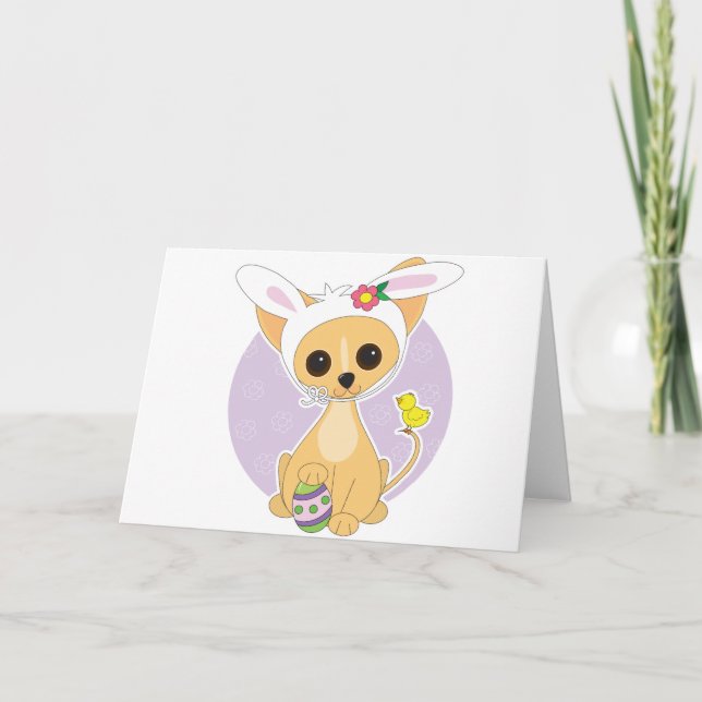 Tarjeta Festiva Chihuahua Pascua (Anverso)