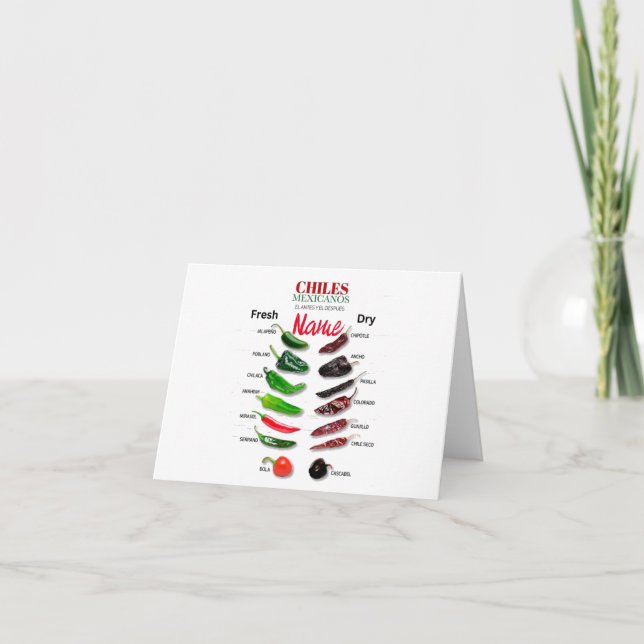 Tarjeta Festiva Chilenos Fresco y Seco Thunder_Cove (Anverso)