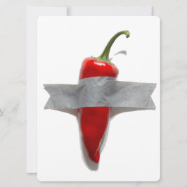 Tarjeta Festiva Chili de pato