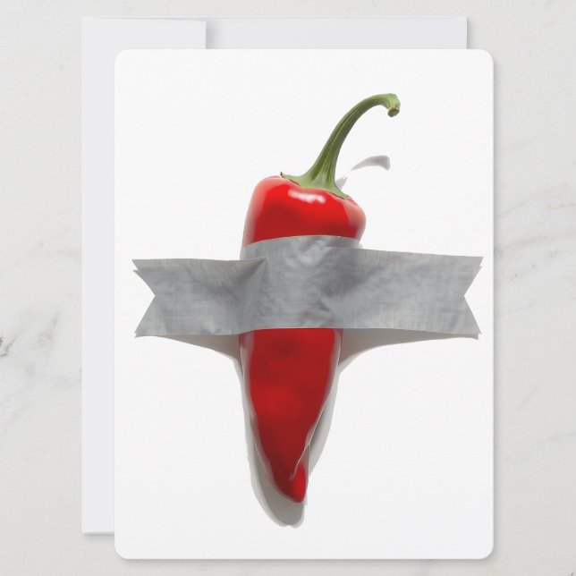 Tarjeta Festiva Chili de pato (Anverso)