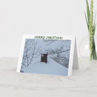 Chimenea y techo de nieve, Navidades