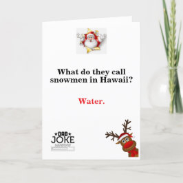Tarjeta Festiva Chiste Papá Navidades de Guay
