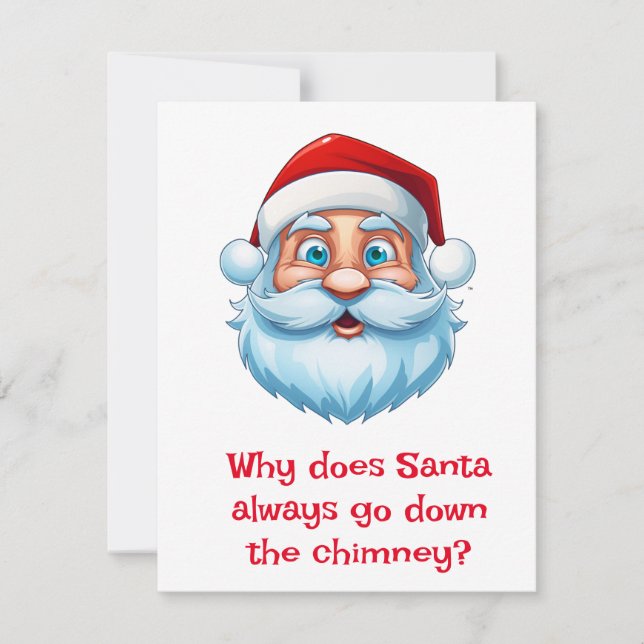 Tarjeta Festiva Chistes de Santa María (Anverso)