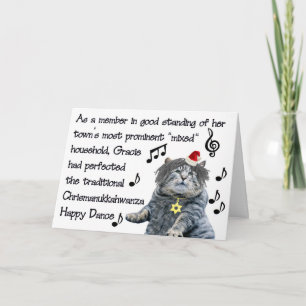 Tarjeta Festiva Chrismanukkahwanza