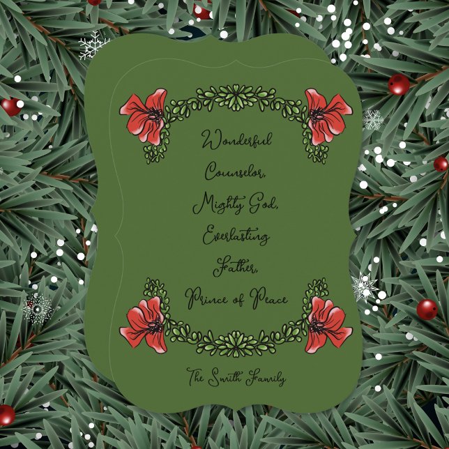 Tarjeta Festiva Christian Christmas Card (Subido por el creador)