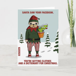 TARJETA FESTIVA CHRISTMAS