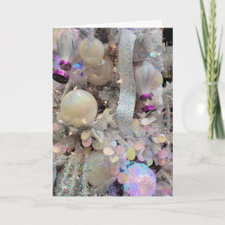 Tarjeta Festiva Christmas Bulbs Scene 2 Card