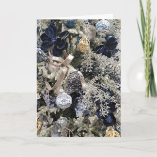 Tarjeta Festiva Christmas Bulbs Scene 3 Card