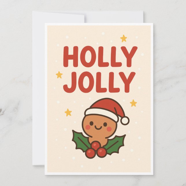 Tarjeta Festiva Christmas card (Anverso)