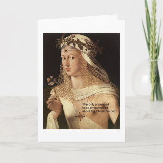 Tarjeta Festiva christmas card