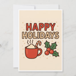 Tarjeta Festiva Christmas card