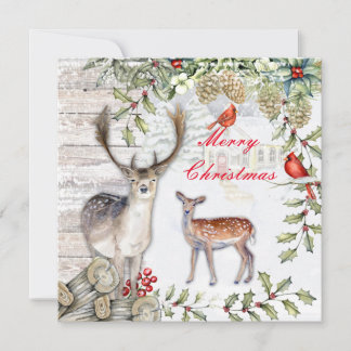 Tarjeta Festiva Christmas card