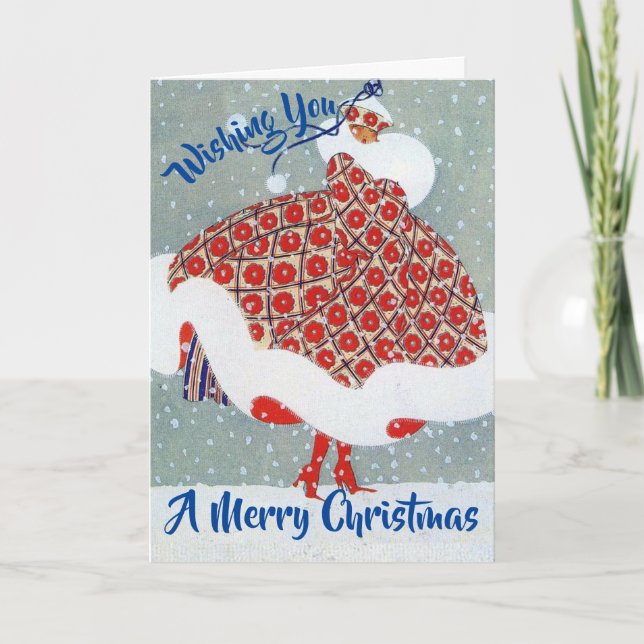 Tarjeta Festiva Christmas card (Anverso)