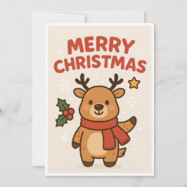 Tarjeta Festiva Christmas card