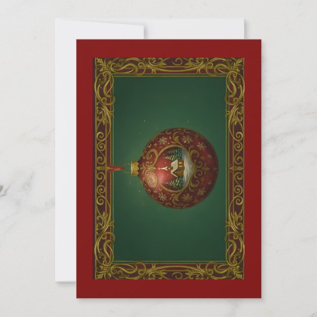 Tarjeta Festiva Christmas Card (Anverso)
