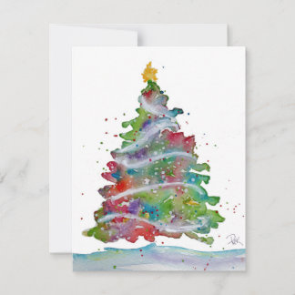 Tarjeta Festiva Christmas Card