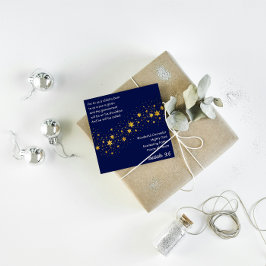 Tarjeta Festiva Christmas Card: a Son is given to us