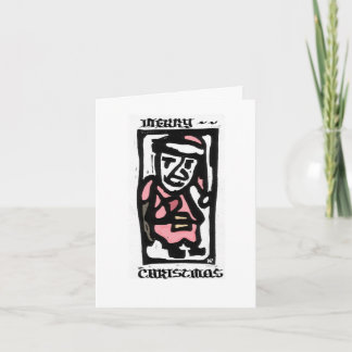 Tarjeta Festiva Christmas Card - Dad's Santa