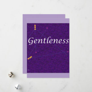 Tarjeta Festiva Christmas card -Gentleness