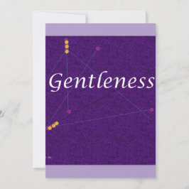 Tarjeta Festiva Christmas card -Gentleness