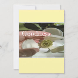 Tarjeta Festiva christmas card --Goodness