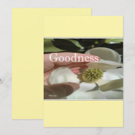 Tarjeta Festiva christmas card --Goodness