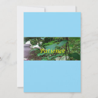 Tarjeta Festiva Christmas card patience