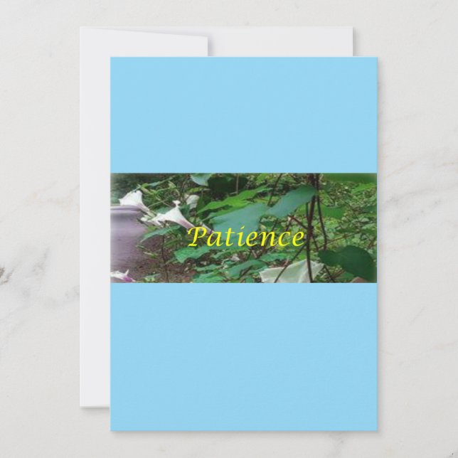 Tarjeta Festiva Christmas card patience (Anverso)