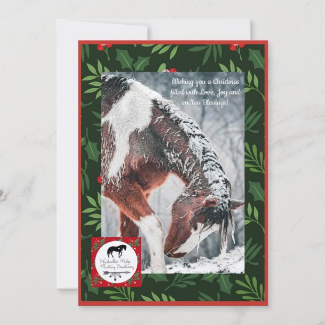 Tarjeta Festiva Christmas Cards (Anverso)