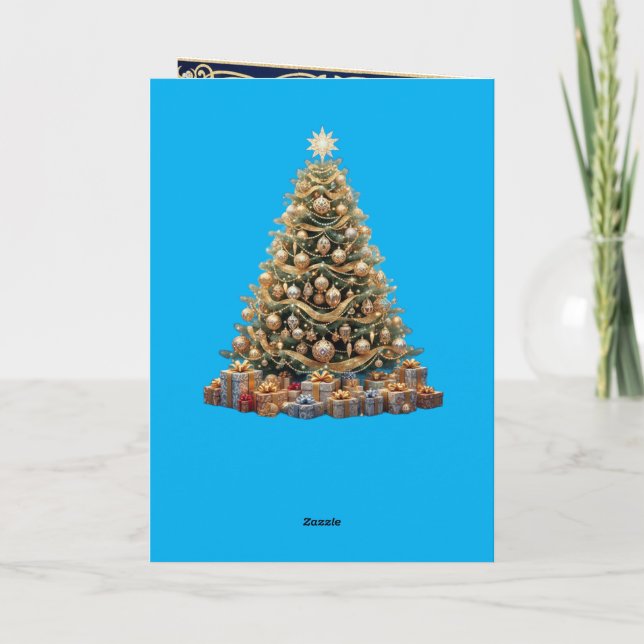 Tarjeta Festiva Christmas Decorative Card (Reverso)