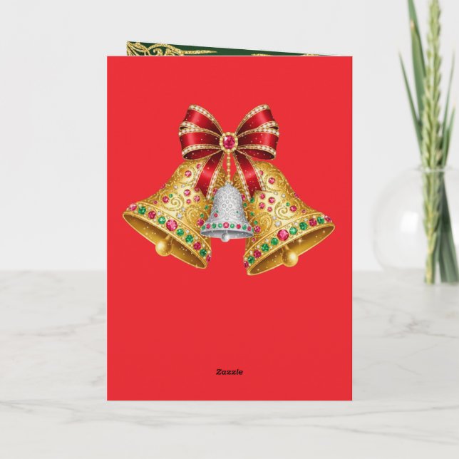 Tarjeta Festiva Christmas Decorative Card (Reverso)