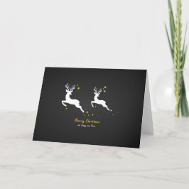 Tarjeta Festiva Christmas Deers