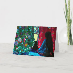 Tarjeta Festiva Christmas Eve , Christmas Card