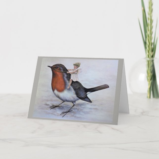 Tarjeta Festiva Christmas Fairy (Anverso)