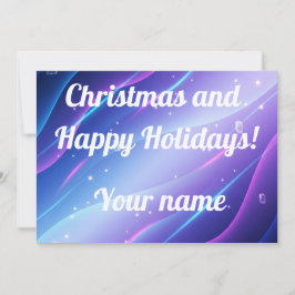Tarjeta Festiva Christmas greeting beautiful
