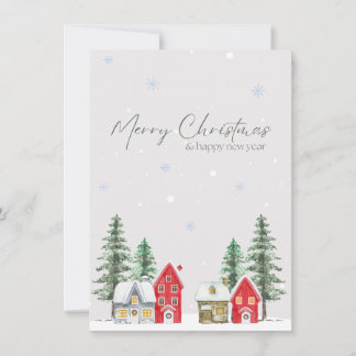 Tarjeta Festiva Christmas Greeting Card