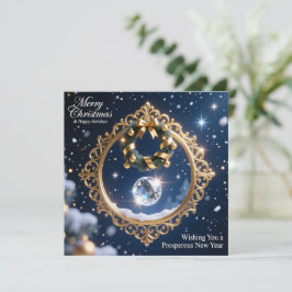 Tarjeta Festiva Christmas Greeting Card