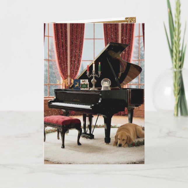 Tarjeta Festiva Christmas Greeting Card (Anverso)