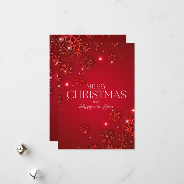 Tarjeta Festiva Christmas Greeting Card (Anverso/Reverso In Situ)