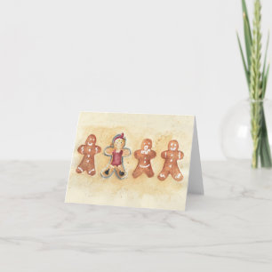 Tarjeta Festiva Christmas little man