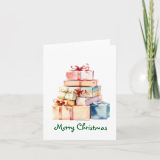 Tarjeta Festiva Christmas Packages