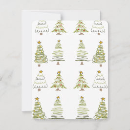 TARJETA FESTIVA CHRISTMAS TREE