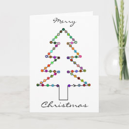 Tarjeta Festiva Christmas tree