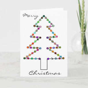Tarjeta Festiva Christmas tree