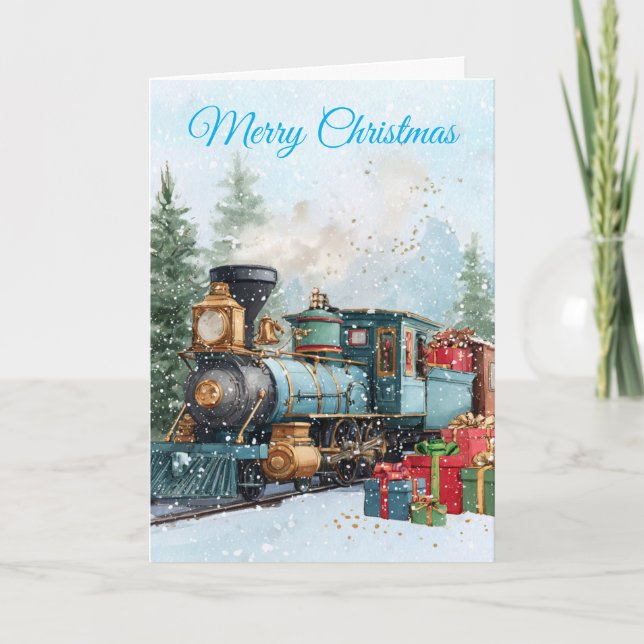 Tarjeta Festiva Christmas Tree (Anverso)