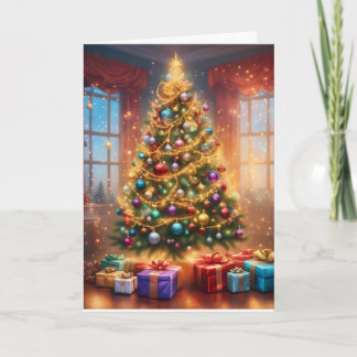 Tarjeta Festiva Christmas Tree 