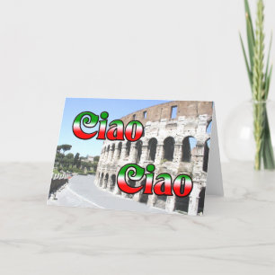 Tarjeta Festiva Ciao Ciao
