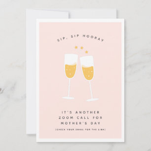 Tarjeta Festiva Cierre virtual Pandemia Divertido Feliz Día de la 