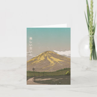 Tarjeta Festiva Cima, laderas, crestas, gradiente, tranquilidad, p