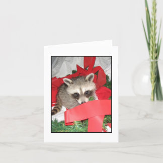 Tarjeta Festiva Cinta roja